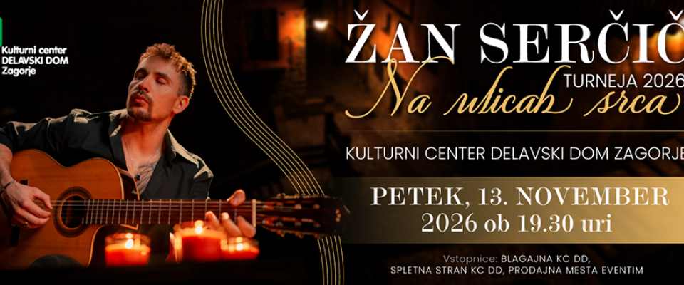Koncert ŽAN SERČIČ