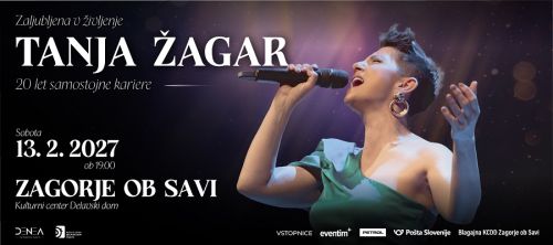Koncert TANJA ŽAGAR