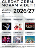 GLEDALIŠKI ABONMA 2026/27